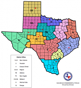 Oil and Gas Division District Boundaries - Oil and Gas Investment ...