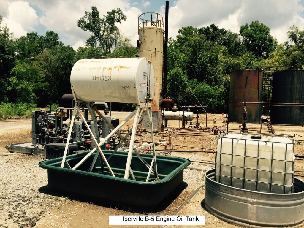 Iberville B5 Engine Oil Tank Oil and Gas Investment Shale Energy